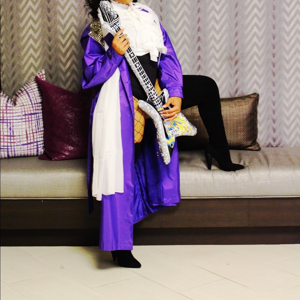 Prince Purple Coat for costume